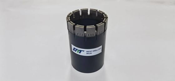 Mũi khoan lõi kim cương tẩm bề mặt nhẵn cho phụ tùng giàn khoan lõi dây