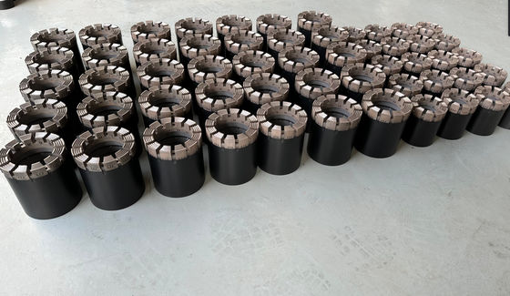 HQ NQ dây khoan lõi bit làm từ kim cương và thép carbon