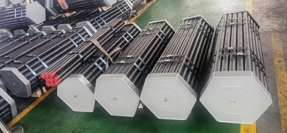 Cần khoan có dây với hợp kim chất lượng cao 3m NQ HQ Cần khoan thép Cần khoan thẳng và xử lý nhiệt