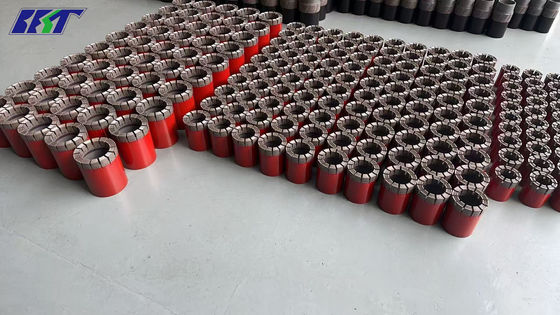 12mm HQ3 HQTT đun sôi hạt nhân kim cương bit bề mặt mỏ hình thành cứng khoan