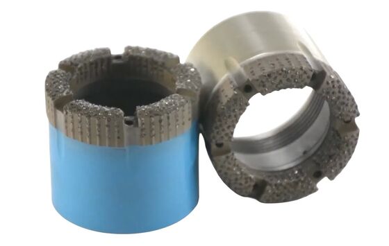 Reduced Downtime for Bit Changes Surface Set Diamond Core Bit for Core Sampling